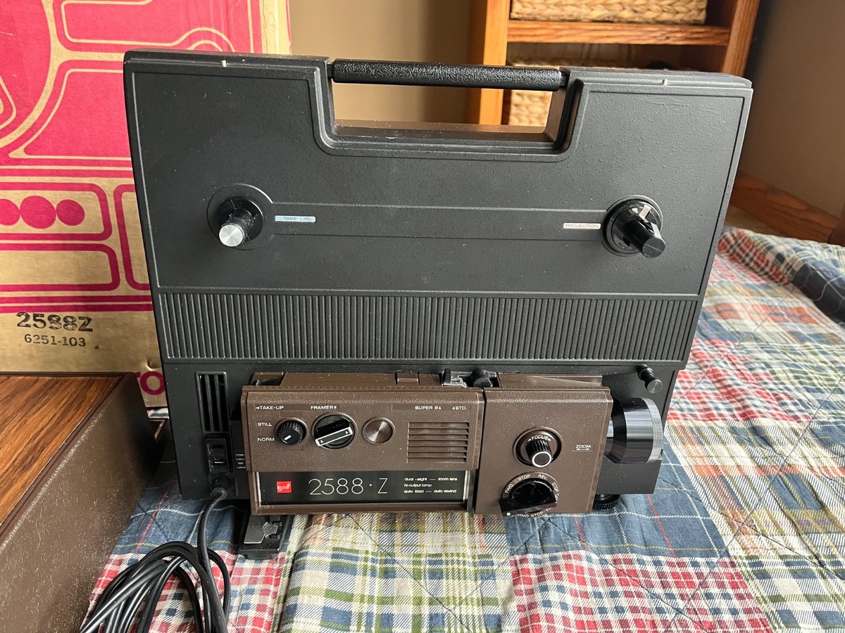 osage 廃盤音源2枚セット Vintage GAF 2688-Z DUAL EIGHT Movie PROJECTOR 8mm Working | eBay