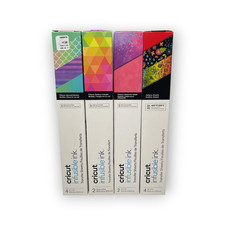 Cricut Infusible Ink Transfer Sheet Patterns Rainbow Shapes 12x12 Lot of 4 Boxes