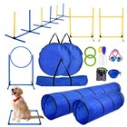 Dog Agility Training Kit Equipment Pets Obstacle Training Course Outdoor Garden