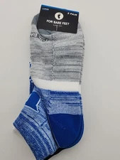 FOr Bare Feet : Duke Blue Devils Low Cut Socks 3pack  Large 10-13 - NEW