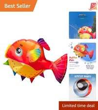 Puffer Fish Windsock Polyester Garden Outdoor Party Backyard Decor 29-Inch