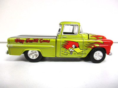 HOT WHEELS - CLAY SMITH CAMS - 1958 CHEVROLET APACHE PICKUP TRUCK - REAL RIDERS
