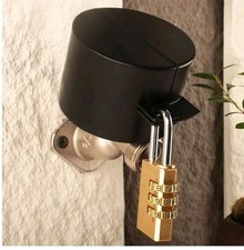 Outdoor Water Faucet Lockout Device w/Combination Padlock.
