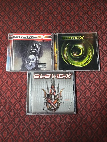Static X Cd Lot Wisconsin Death Trip, Shadow Zone, Machine. Free USA Shipping