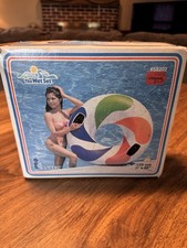 1992 RARE Vintage Intex The Wet Set Color Whirl Tube 48 New
