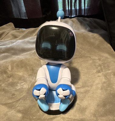 Cable Guys Blue & White Robot Figure Controller Holder Stand, Video Games (2021)