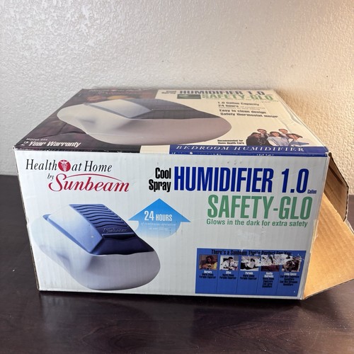 Vtg VaporizerSunbeam Warm Spray Steam Humidifier 1.0 Gallon 12 Hour Glow In Dark - Picture 7 of 8