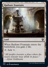 Radiant Fountain - Medium Play MTG Commander 2021 Strixhaven
