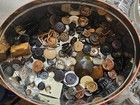 Huge Lot Of Antique Vintage Rare Buttons Including Victorian Twinkle Buttons — photo 2