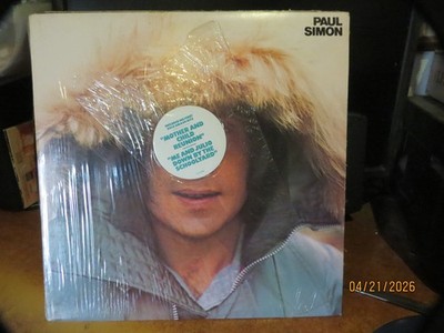PAUL SIMON '' PAUL SIMON '' LP VG  JK VG+ still has shrink & hype sticker
