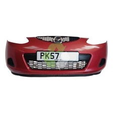 MAZDA 2 TS2 MK2 (DE) FRONT BUMPER RED 2007-2009
