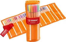 Fineliner Point 88 - Rollerset of 30 - Assorted Colors Including 5 Neon Colors