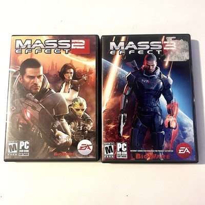 Mass Effect 2 & 3 *COMPLETE* PC CD ROM Computer Game