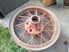 1928 1929 Model A Ford Aa Truck 20 Wire Spoke Wheel W Lock Ring Original