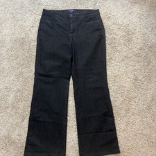 NYDJ Jeans Womens 14 Wide Leg Made In USA Not Your Daughters Jeans