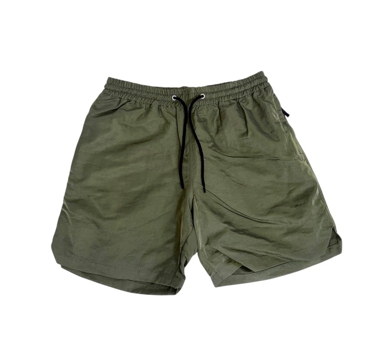 Sunflower Men's Shorts Mike Casual Olive Nylon Designer Drawstring Smart BNWT