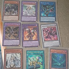Konami Yu-Gi-Oh! TCG 9 Card Lot - Dragons, Fiends, Binary Blader, Rainbow Dragon