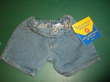 NEW Build a Bear Workshop Jean Denim Shorts 81C