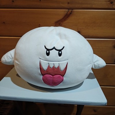 Club Mocchi Mocchi Super Mario Boo Mega 15'' Plush Toy New With Tag
