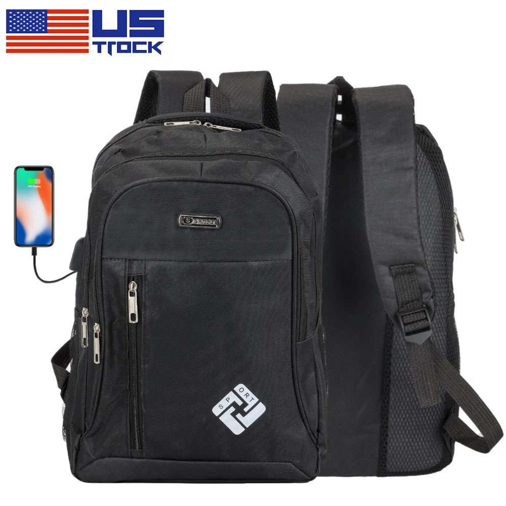 Waterproof Business Travel Bag W/ Usb Charge Port