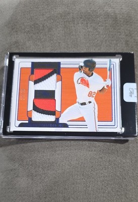 2024 Panini Three and Two - Prospect Dual Jerseys Enrique Bradfield #PDJ-EBJ...