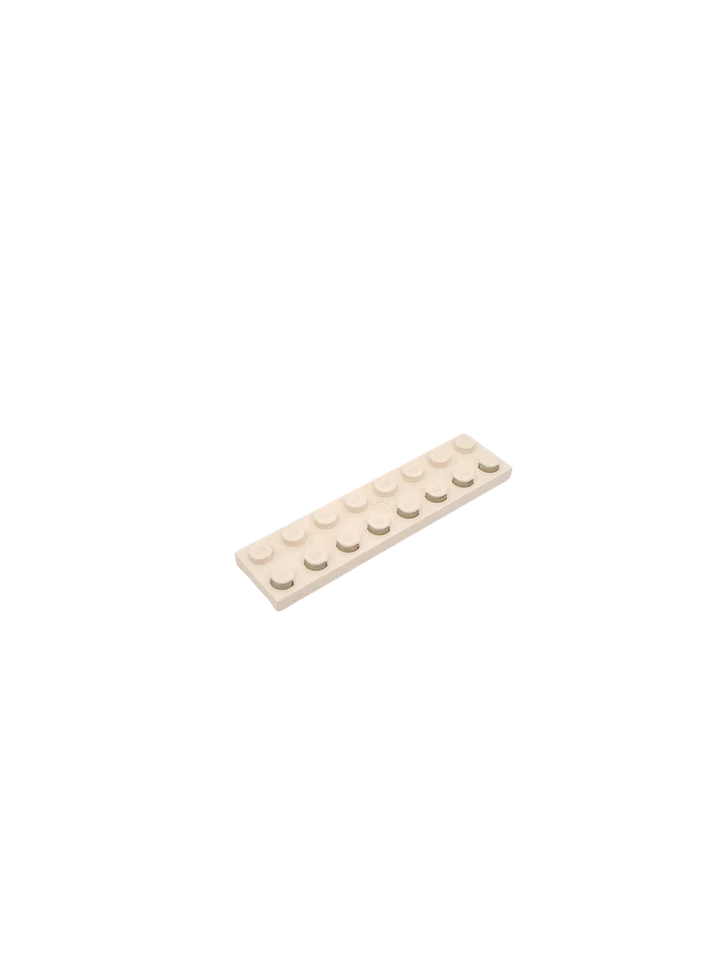Lego® Eisenbahn TRAIN 9V Stromleitende Platte 8x2 WEISS Strom ELECTRIC ZUG - Bild 1 von 1