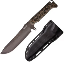 Dawson Knives Reaper Fixed Knife 5⅞ Midnight CPM MagnaCut Steel Blade G10 Handle