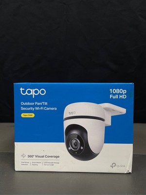 Tapo 1080P Outdoor Wired Pan/Tilt Security Wi-Fi Camera, 360° View, Motion Tra 2