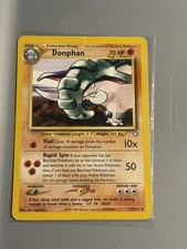 Pokémon TCG Neo Genesis Unlimited Regular Rare Donphan 21/111 HP on eBay