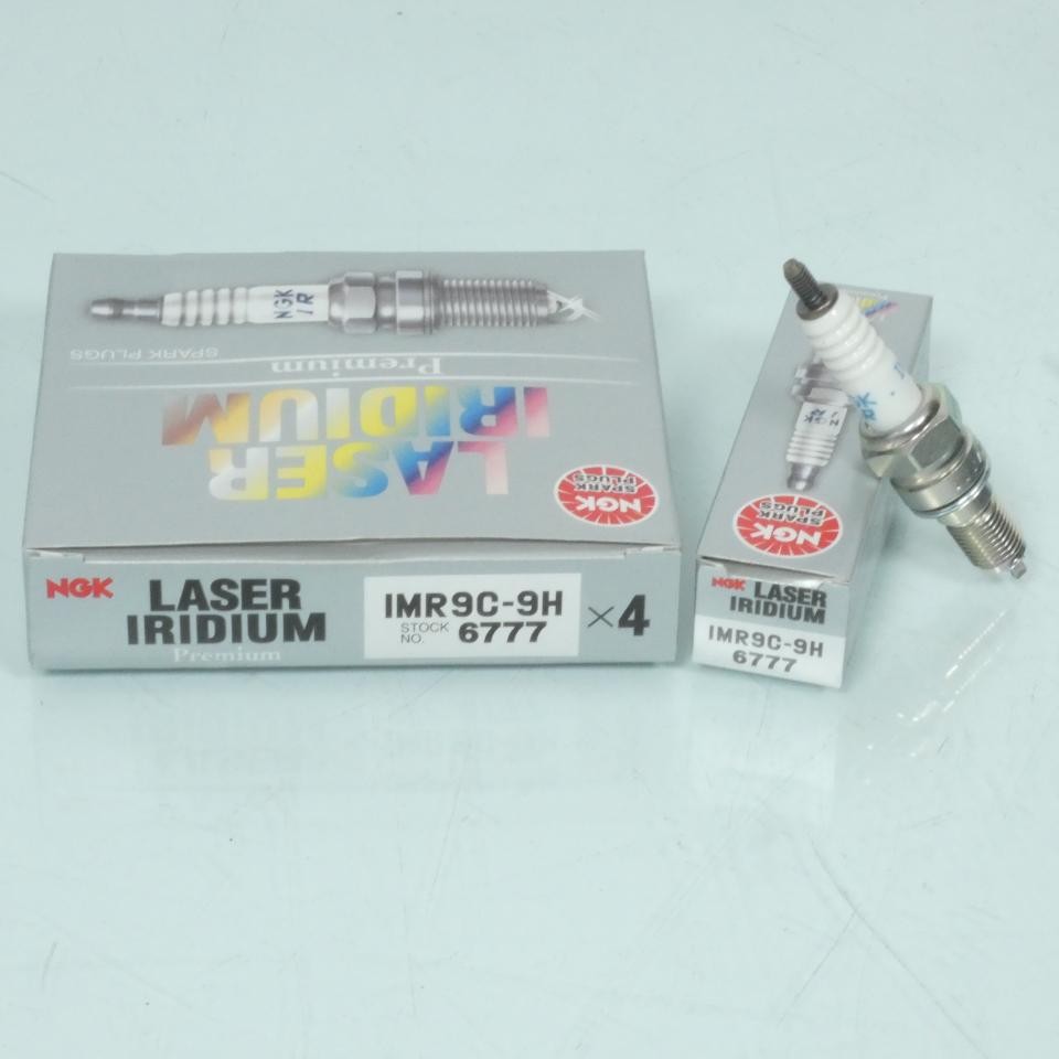 Bougie NGK 6777 au laser iridium pour allumage stable de Honda CBR 600