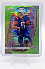 2024 Prizm Neon Green Pulsar JAVON BAKER #344 (RC) Patriots NFL
