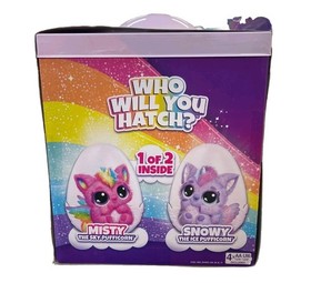 Hatchimals Alive Mystery Hatch Interactive Pufficorn with Mist, Lights & Sounds
