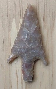 Neolithic Period Arrowhead Sahara Desert Africa 1 1/4 Inch Triangular Stemmed