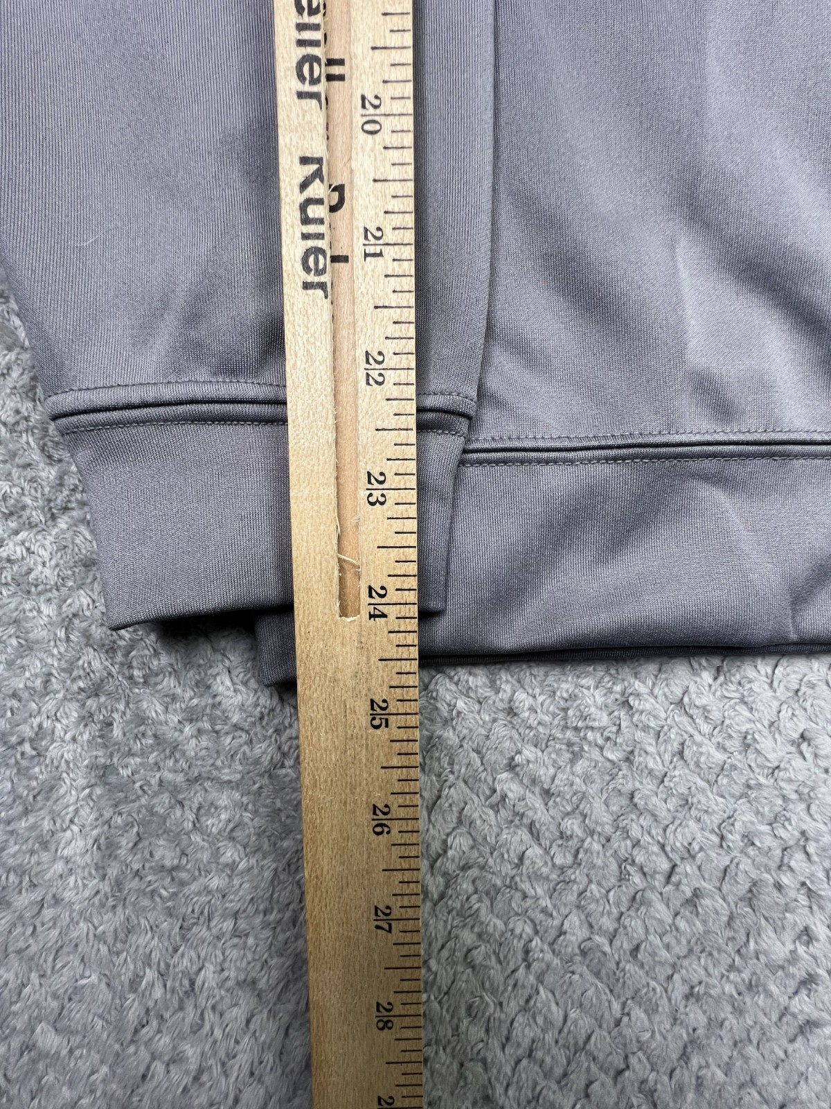 Masters Tech Quarter Zip Pullover Gray Augusta Na… - image 9