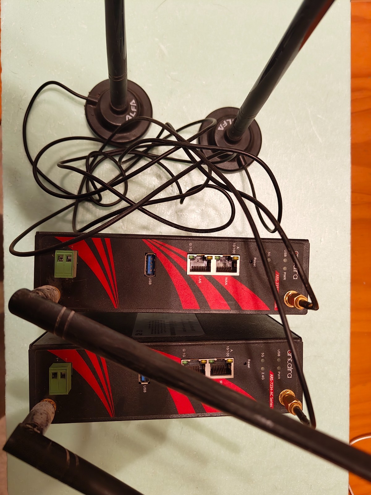 Antaira ARS-7234-AC-T   X2 Sold as pair-- Wireless for PLC controls