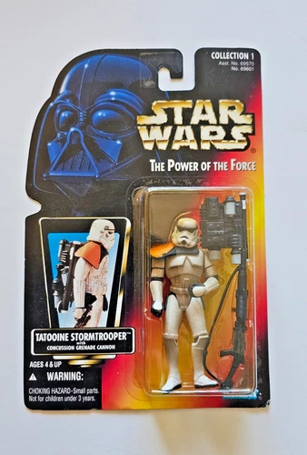 Power of The Force Tatooine Stormtrooper a.k.a Sandtrooper Red Card
