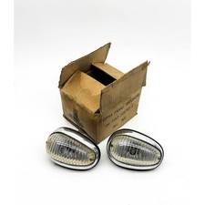 Pair Of Original Fiat 1100-103 E Front Lights Pair Of Original Fiat 1100-103 E Front Lights