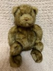 VINTAGE Gund Teddy Bear *MINKY* Plush 14" Brown Faux Mink Stuffed Animal — photo 1