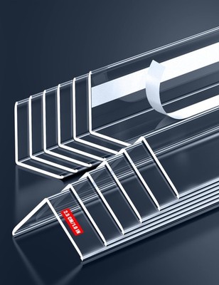 12PCS Clear Self-Adhesive Wall Corner Protectors，Corner Guards  Edge Protecto...