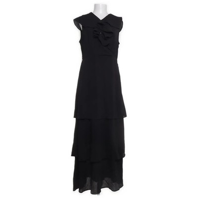 Lost Ink, Maxikleid, Größe: M, Schwarz, Elasthan/Polyester, Einfarbig #HeG