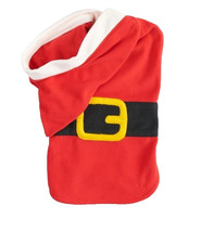 Dog Santa Suit Fits 12 thru 20 pounds NEW Christmas Outfit Small Costume