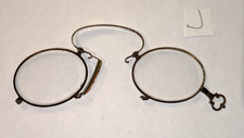 Vintage antique Pince Nez style glasses oval M