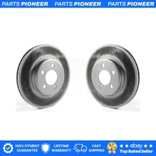 Front Coated Brake Rotors Pair For Dodge Charger Chrysler 300 Challenger Magnum