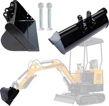 Baggerschaufel Baggerlöffel Grabenräumlöffel Minibagger 500 mm Grabenschaufel