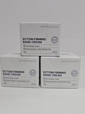 3× DIFFER & DEEPER Ectoin Firming Band Cream 30g Elasticity Lifting K-Beauty