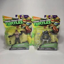 2015 Nickelodeon TMNT Teenage Mutant Ninja Turtles BEBOP & ROCKSTEADY - MOC