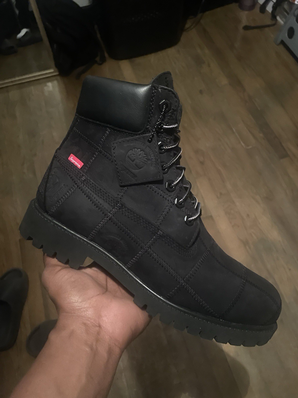 Supreme x Timberland Black Patchwork Waterproof L… - image 3