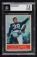 1964 Philadelphia Sam Baker #127 BGS 7.5 0q3