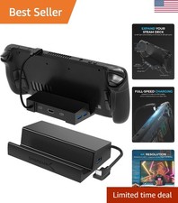 Docking Station for Steam Deck  ROG Ally   6-Port USB-C Hub with 95W PD Char...