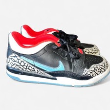 Jordan Legacy 312 Low Size 3.5Y Color Black/wolf Gray- Valor Blue Kids